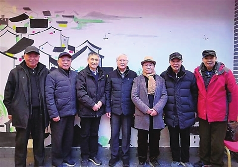 《沧浪风雅录》收录的诗词作品部分诗人。 记者 广豪供图